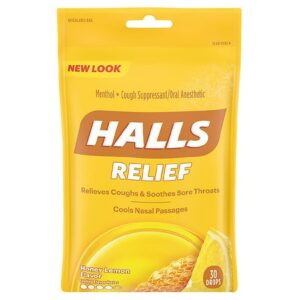 Halls Relief Cough Drops - 30.0 ea