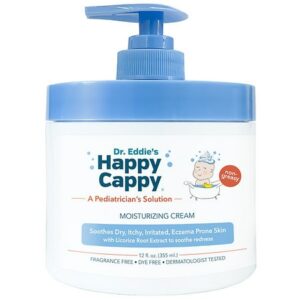 Happy Cappy Children's Moisturizing Cream Fragrance Free - 12.0 fl oz