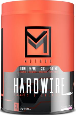 Hardwire Energy & Focus Formula Paradise Punch 30 Servings - Pre-Workout Method Performance Supplements