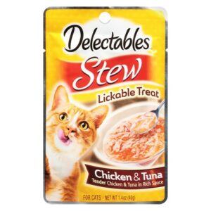 Hartz Delectables Stew Cat Treats Chicken And Tuna - 1.4 oz