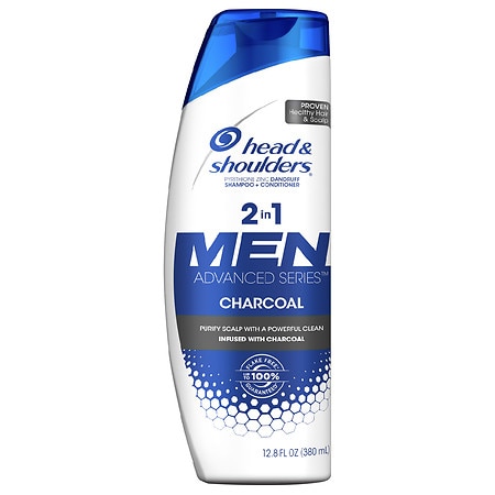 Head & Shoulders Men Advanced Series 2in1 Charcoal Shampoo - 12.8 fl oz