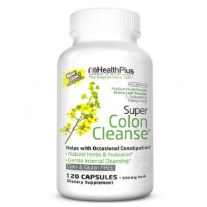 Health Plus Super Colon Cleanse Capsules - 120.0 ea