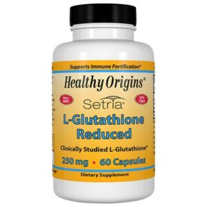 Healthy Origins L-Glutathione Reduced 250 mg, Capsules - 60.0 ea