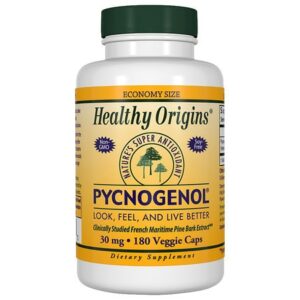 Healthy Origins Pycnogenol 30mg, Veggie Capsules - 180.0 ea