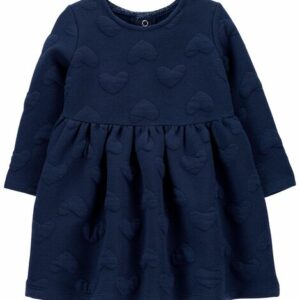 Heart Cozy Jacquard Dress