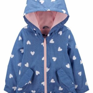 Heart Fleece-Lined Jacket