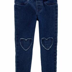 Heart Patch Pull-On Jeggings