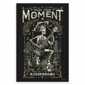 Hector Seize Your Moment Recuerdame Canvas Print Coco Customizable Official shopDisney