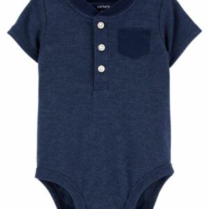 Henley-Style Bodysuit