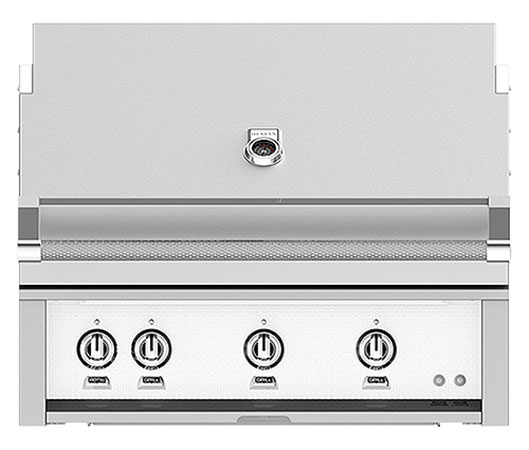 Hestan 36" Froth Built-In Trellis And Sear Burner Rotisserie Natural Gas Grill