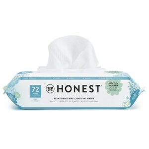 Honest Baby Wipes, Original - 72.0 ea