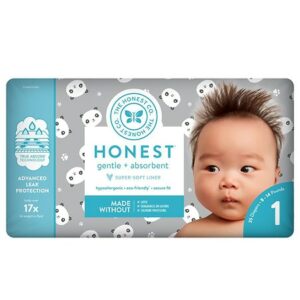 Honest Diapers, Pandas Size 1 - 35.0 ea