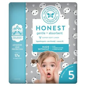 Honest Diapers, Pandas Size 5 - 20.0 ea