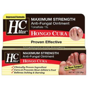 Hongo Cura Maximum Strength Anti-Fungal Ointment - 1.0 oz