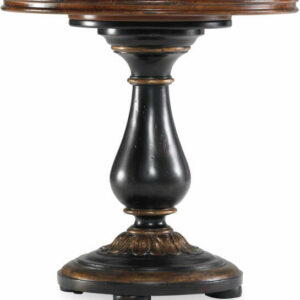 Hooker Furniture Black Living Room Grandover Round Accent Table