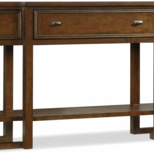 Hooker Furniture Dark Wood Living Room Lorimer Console Table