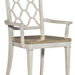 Hooker Furniture Dining Room Montebello Wood Seat Arm Chair