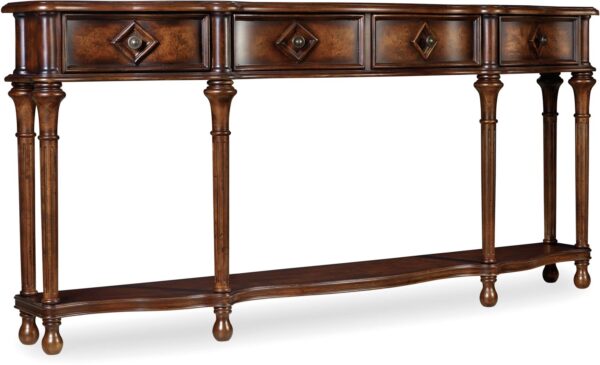 Hooker Furniture Living Room 72" Hall Console