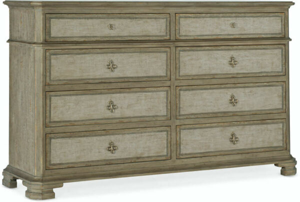 Hooker Furniture Living Room Alfresco Aldo 8 Drawer Dresser