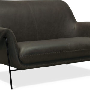 Hooker Furniture Living Room Ambroise Settee With Metal Frame