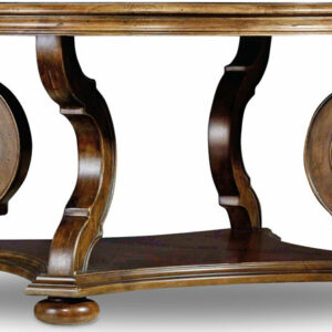 Hooker Furniture Living Room Archivist Round Cocktail Table