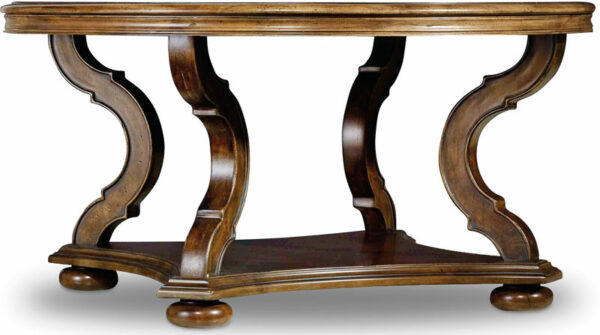 Hooker Furniture Living Room Archivist Round Cocktail Table