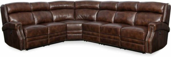 Hooker Furniture Living Room Carlisle 4 PC Power Sectional