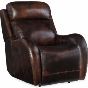 Hooker Furniture Living Room Chambers Power Recliner With Power Headrest