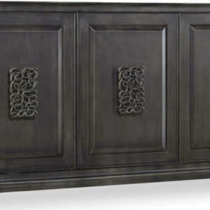 Hooker Furniture Living Room Charcoal Gray Melange Brockton Credenza