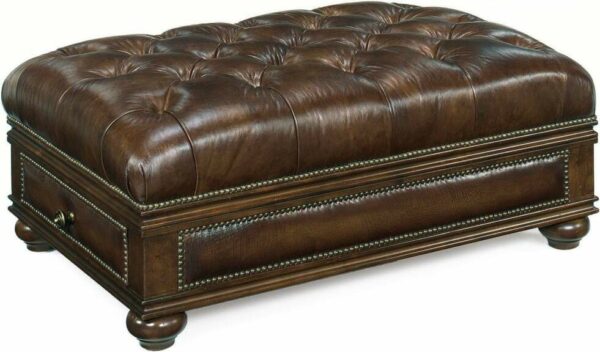 Hooker Furniture Living Room Cheshire Drawer Ottoman