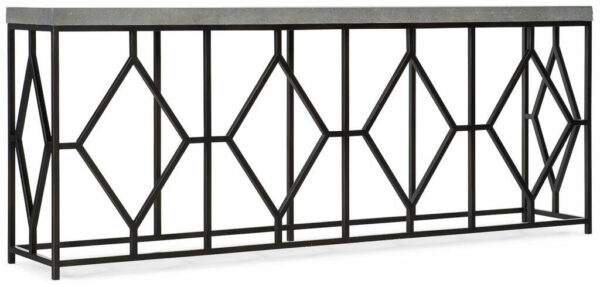 Hooker Furniture Living Room Ciao Bella Metal And Concrete Console Table