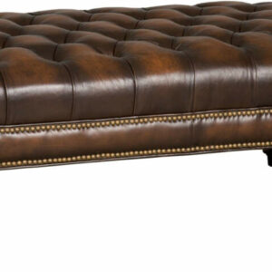 Hooker Furniture Living Room Kingley Tufted Cocktail Ottoman - CO385-085