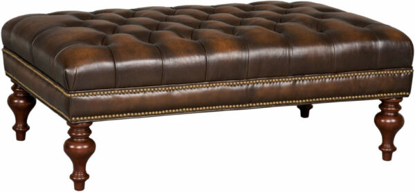 Hooker Furniture Living Room Kingley Tufted Cocktail Ottoman - CO385-085