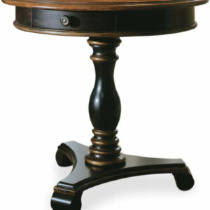 Hooker Furniture Living Room Preston Ridge Pedestal Accent Table