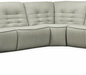 Hooker Furniture Living Room Reaux Grandier 6-Piece LAF Chaise Sectional With 2 Recliners