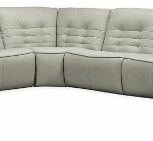 Hooker Furniture Living Room Reaux Grandier 6-Piece RAF Chaise Sectional With 2 Recliners