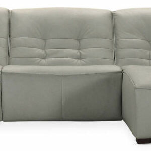 Hooker Furniture Living Room Reaux Power Recline Sofa With RAF Chaise With 2 Power Recliners