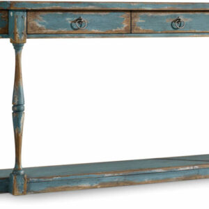 Hooker Furniture Living Room Sanctuary Four-Drawer Thin Console