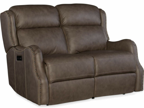 Hooker Furniture Living Room Sawyer Power Loveseat