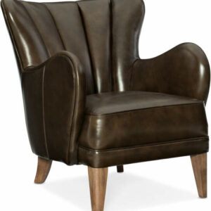 Hooker Furniture Living Room Treasure Leather Club Chair