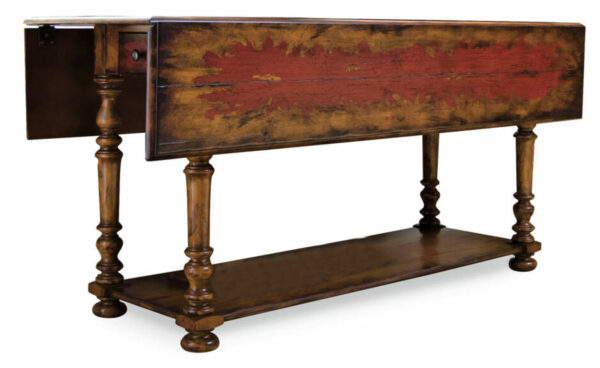 Hooker Furniture Living Room Vicenza Drop Leaf Console Table