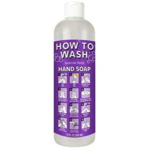 How To Wash Hand Soap Lavender Fields - 12.0 oz