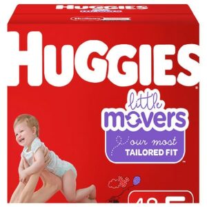 Huggies Little Movers Diapers, Size 5 - 48.0 ea