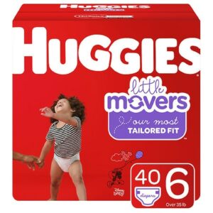 Huggies Little Movers Diapers, Size 6 - 40.0 ea