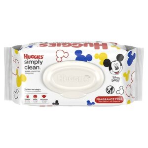 Huggies Simply Clean Baby Wipes Fragrance-free - 64.0 ea