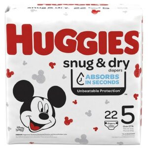 Huggies Snug & Dry Diapers 5 - 22.0 ea