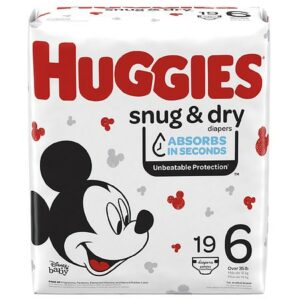 Huggies Snug & Dry Diapers 6 - 19.0 ea