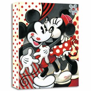 ''Hugs and Kisses'' Gicle on Canvas by Tim Rogerson Official shopDisney