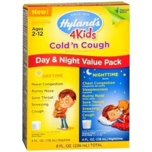 Hyland's Kids' Day & Night Cold & Cough Combo - 8.0 fl oz x 2 pack