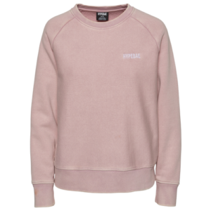 Hypebae Womens Hypebae Fleece Crew - Womens Pink/White Size M